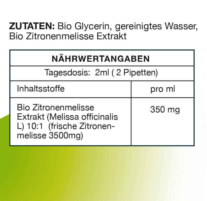 Zitronenmelisse